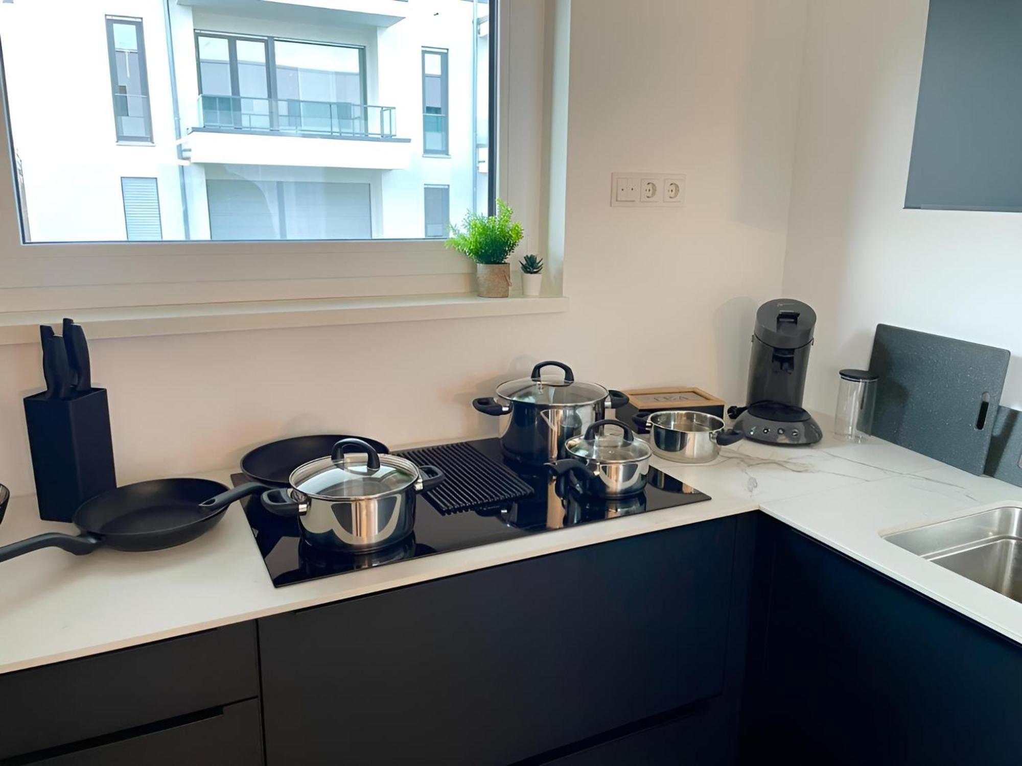 Exklusive 3-Zimmer Luxus-Maisonette In Hochheim - Naehe Frankfurt Flughafen, Wiesbaden Und Mainz هوتشهيم ام ماين المظهر الخارجي الصورة